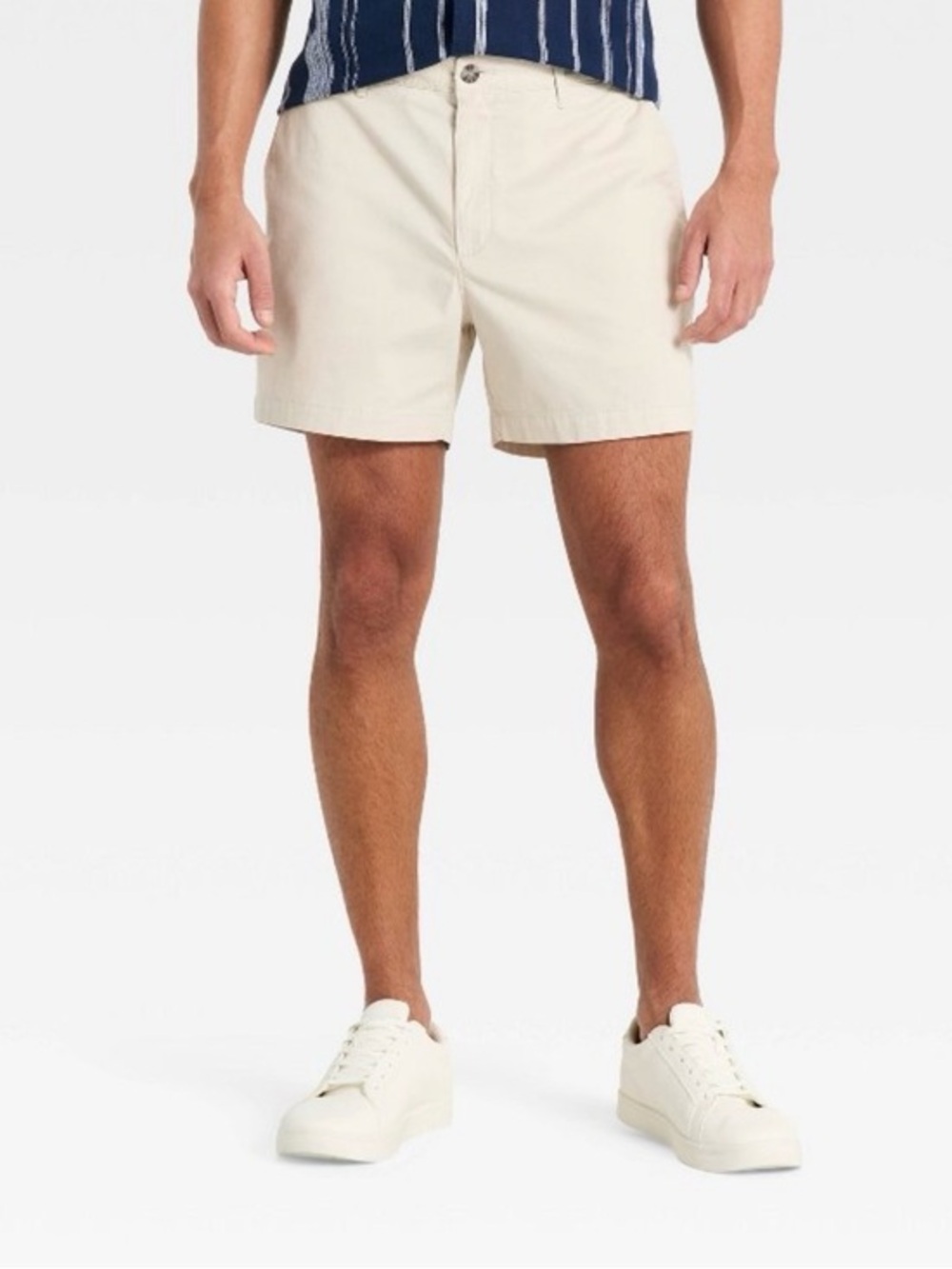 NWT Goodfellow & Co Khaki The Every Wear 5” Flat Front Shorts Men’s size 32